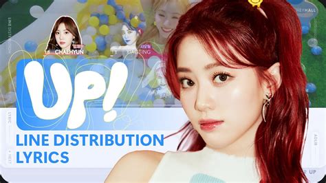 Kep1er Up Color Coded Lyrics And Line Distribution Youtube