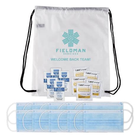 Personal Care Kit With Imprint Customized Personal Health Kits