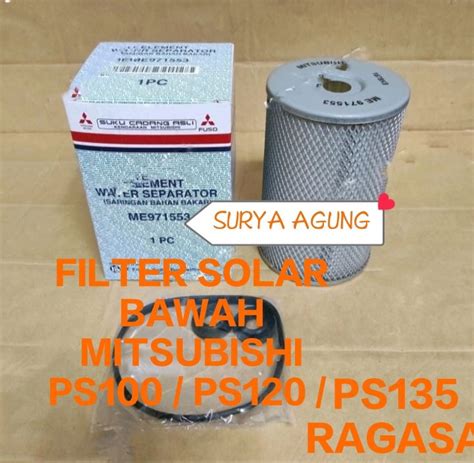 Filter Solar Bawah Mobil Mitsubishi Ps100 Ps120 Ps125t Canter