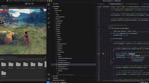 Unity Extension For Visual Studio Code Has Been Released Preview