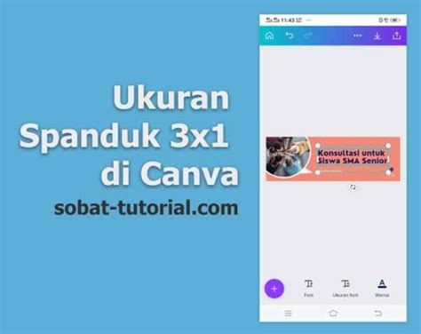 Ukuran Spanduk 3x1 Di Canva 49 Koleksi Gambar