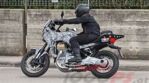 Erlk Nig Der Moto Guzzi V Stelvio Gesichtet