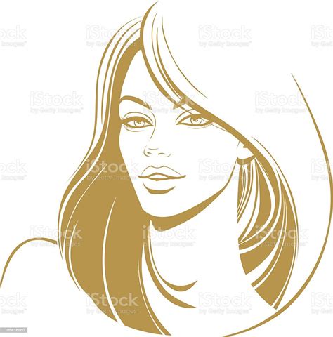 Female Silhouette Stock Illustration Download Image Now Adult Beauty Blond Hair Istock