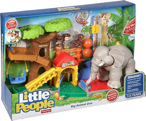 Fisher Price Little People Learning Alphabet Zoo & Animal Sounds Safari Truck ...