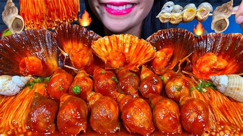 Asmr Spicy Seafood Boil Makanan Laut Pedas Mukbang Massive Eating