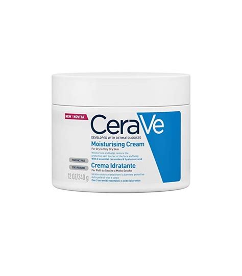 Comprar Cerave Crema Hidratante Piel Seca 340 Gr