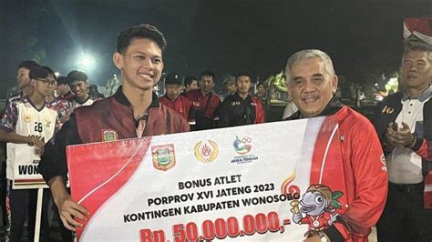 Segini Besaran Bonus Atlet Asal Wonosobo Yang Berpretasi Di Porprov