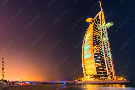 DUBAI, UAE - JANUARY 20: Burj Al Arab hotel on January 20, 2011 in ...