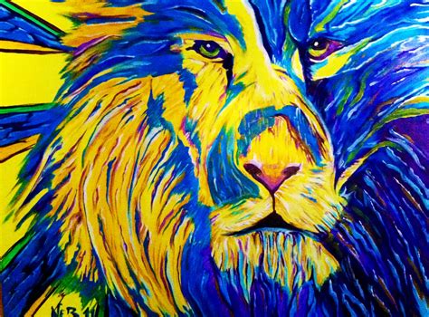 Lion Abstract by nathanbalfour on DeviantArt