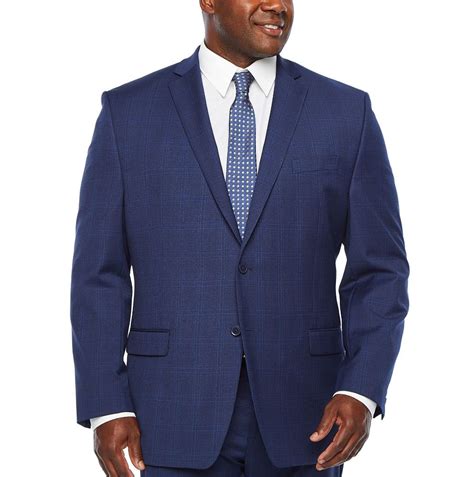 Michael Strahan Plaid Stretch Classic Fit Suit Jacket Size 58 Reg 285 New Ebay In 2021 Suit