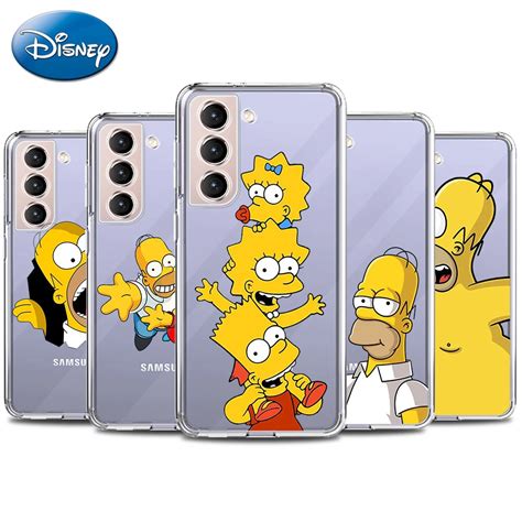 Funny Homer J Simpson Case For Samsung Galaxy S20 Fe S22 S21 S10 Plus S9 Note 20 Ultra 10 9