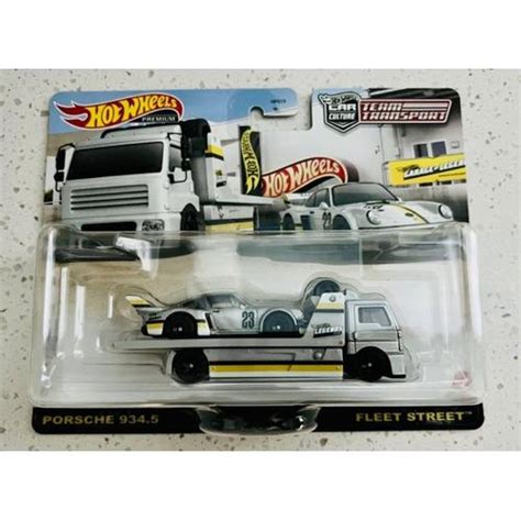 Jual Hot Wheels Porsche Fleet Street Premium Team Transport Legends Tour Porsche Kota