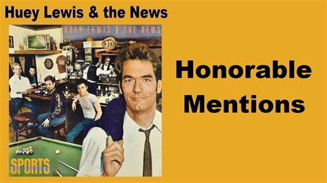 ALBUM REVIEW Huey Lewis The News Sports The Best Albums Of All