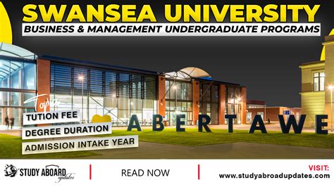 Swansea University Business And Management Undergraduate Programs