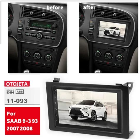 For Saab 9 3 93 2007 2008 Dvd Player Head Unit Autoradio 2 Din Android