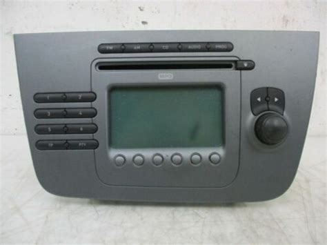 Radio Car Radio Cd Mp Sound System Seat Altea P Tdi V