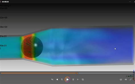 Ansys Fluent 球阀往复运动cfd，动网格udf 业余仿真爱好者 业余仿真爱好者 哔哩哔哩视频