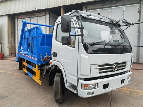 Dongfeng Liter Waste Skip Swing Arm Bins Truck China Skip Loader