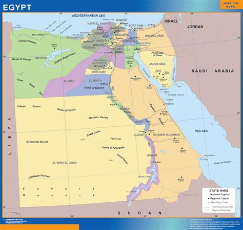 Egipto Y Sus Encantos Mapa De Egipto Conoce Sus Maravillosas Ciudades