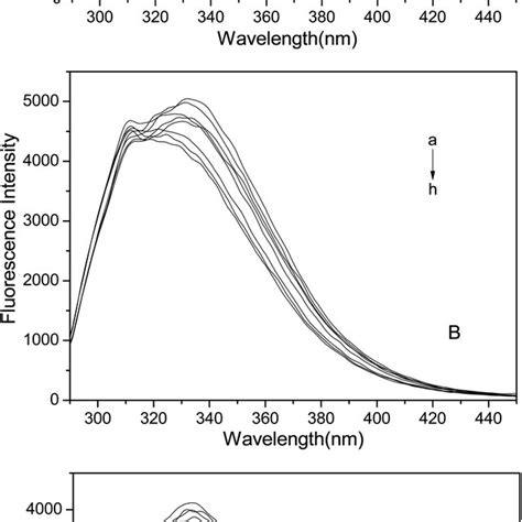 The Absorbance Of Hsa With Different Concentrations Of Pfass A Nm