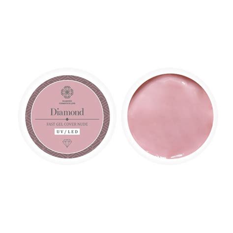 UV LED FAST GEL COVER NUDE ML ML Diamond Cosmetics Line