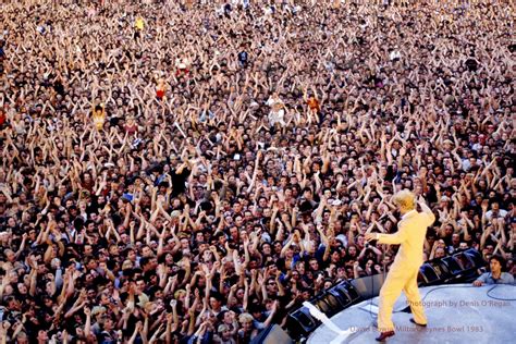 DAVID BOWIE, Milton Keynes Bowl, 1983 | Denis O'Regan Photographer