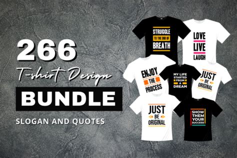 T-Shirt Designs Slogan Quotes Bundle Bundle · Creative Fabrica