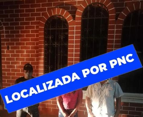 Policía Nacional Civil de Guatemala PNC localiza a adolescentes con