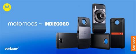 Motorola partners with Indiegogo to foster development of new Moto Mods