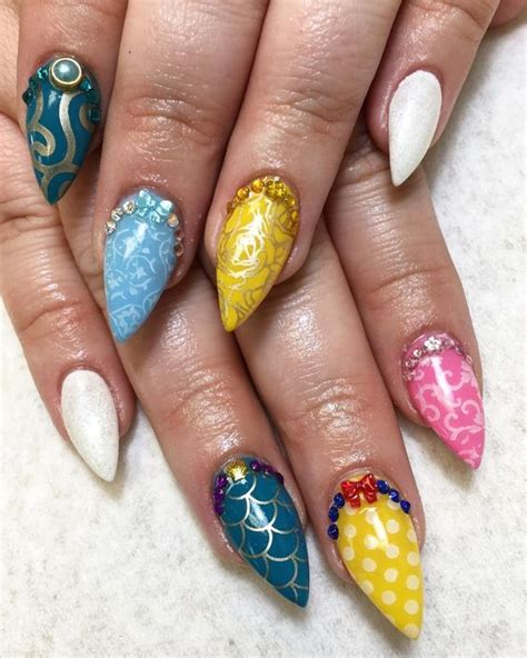 Disney Princess Nail Designs