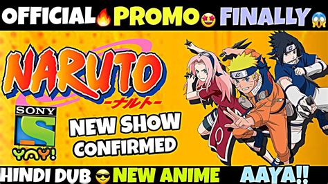 Naruto Hindi Dub Official Promo Sony Yay Youtube