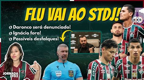 Fluminense Tem Desfalque Contra O Gr Mio Daronco Ser Denunciado