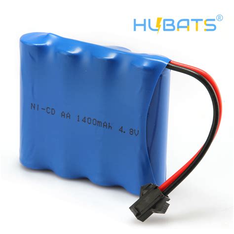 Ni CD AA 1400mAh 4 8v Rechargeable Battery Pack With Connector Battery