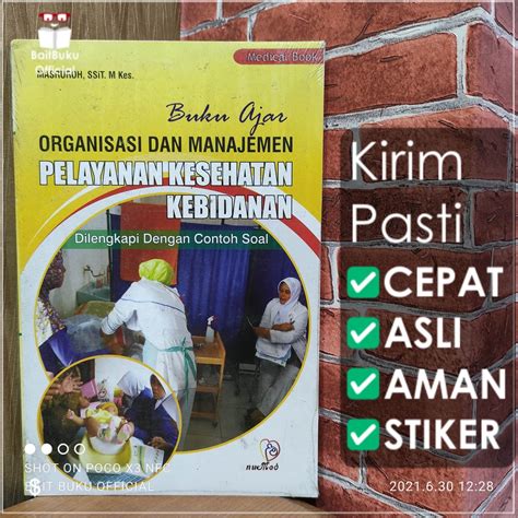 Jual Buku Ajar Organisasi Dan Manajemen Pelayanan Kesehatan Kebidanan