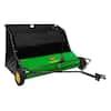 John Deere In Cu Ft Tow Behind Lawn Sweeper With Extra Large