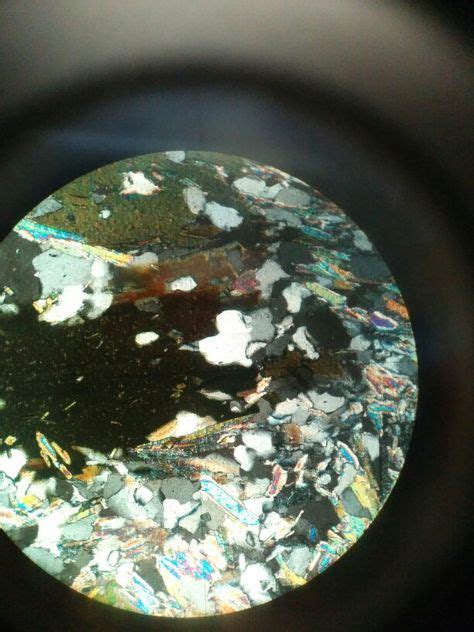 7 Geology Thin Sections Ideas Geology Schist Mica