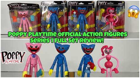 New Official Poppy Playtime Action Figures Series Full Set Review