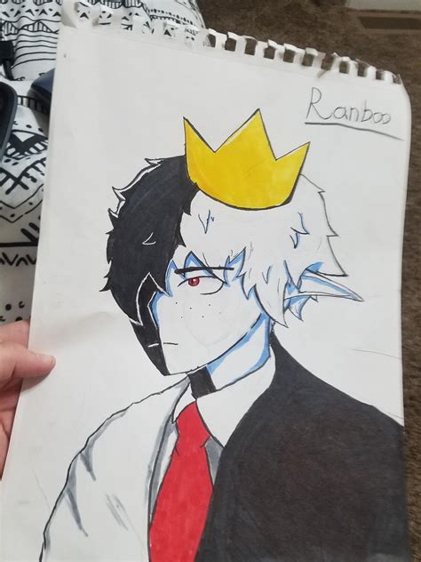 Heres My Drawing Of Ranboo I Guess Rdsmpfanart