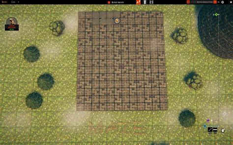 simple stone floor maze puzzle tales tavern