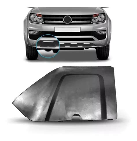 Tampa Reboque Parachoque Dianteiro Amarok 2016 17 2018 Preta Frete grátis