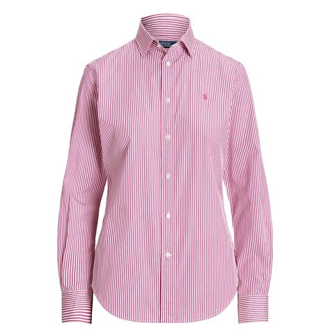 Polo Ralph Lauren Charlotte Stripe Oxford Shirt Oxford Shirt Long Sleeve Frasers