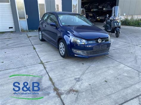 Volkswagen Polo V Tdi V Bluemotion Salvage Vehicle Blue