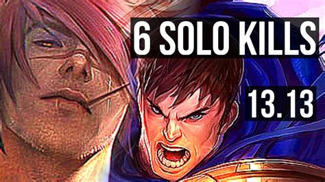 Sett Vs Garen Top 6 Solo Kills 17m Mastery 700 Games Euw