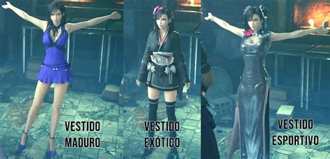 Guia Para Todos Os Vestidos No Final Fantasy Vii Remake Games Lim O