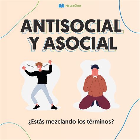 Neuroclass On Twitter Sab As La Diferencia Entre Antisocial Y