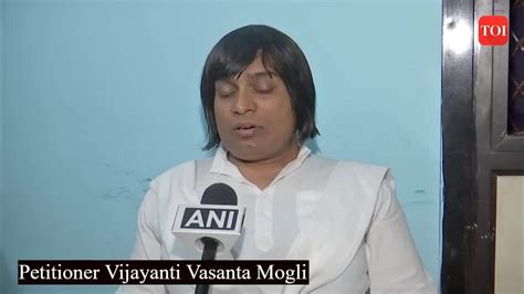 Not Suprised By Govt S Take On Same Sex Marriage Petitioner Vijayanti