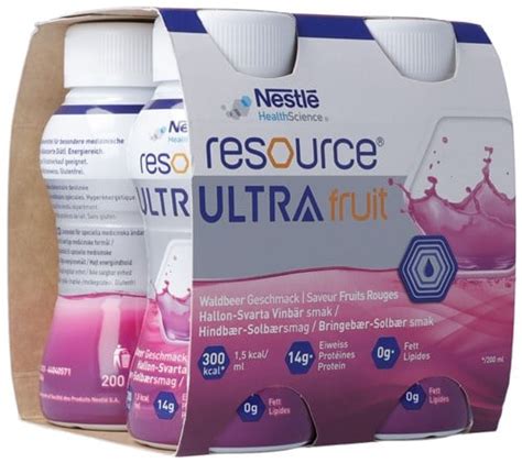 RESOURCE Ultra Fruit Liq Fruits Rouges Fl 200 Ml Commander En Ligne