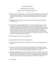 Legalprocess Reviewquestions Docx University Of Hong Kong ECON6084