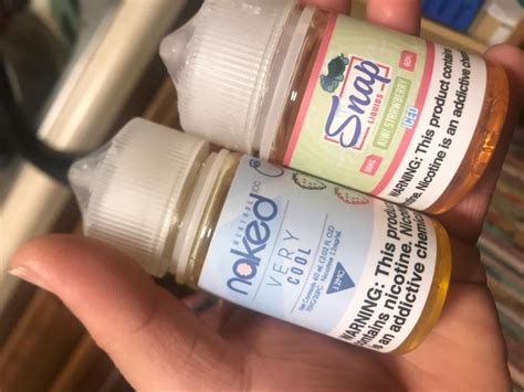 Berry Naked Menthol Vape Juice Ml