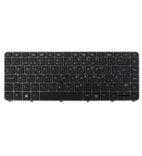 Teclado Portatil HP Elitebook 840 G1 G2 PLAT RETROILUMINADO POINTSTICK